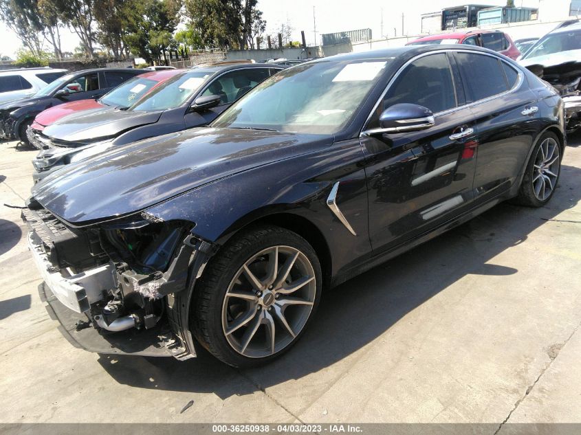 2021 GENESIS G70 2.0T KMTG44LA3MU076682