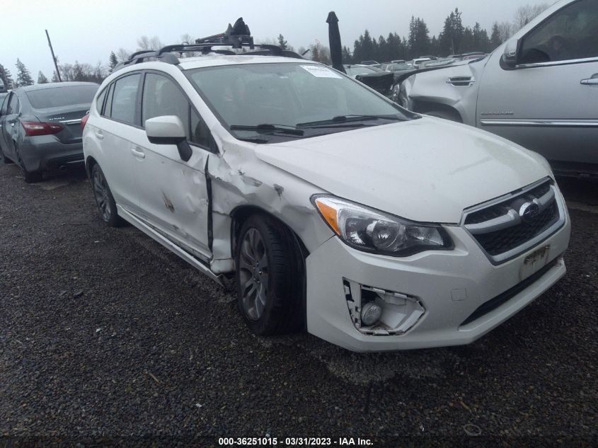 2013 SUBARU IMPREZA WAGON 2.0I SPORT PREMIUM - JF1GPAL69D2880308