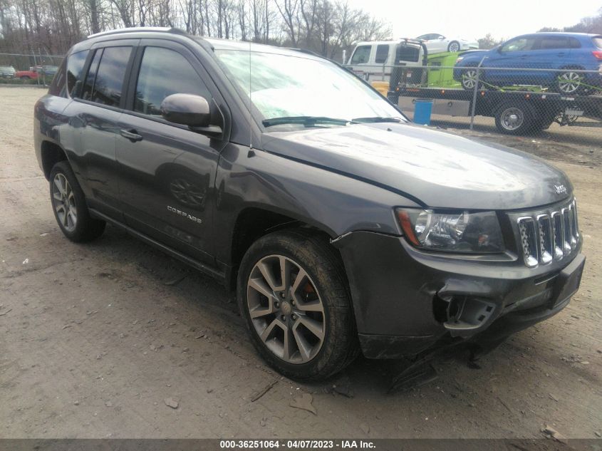 2016 JEEP COMPASS HIGH ALTITUDE EDITION - 1C4NJDEB2GD596509