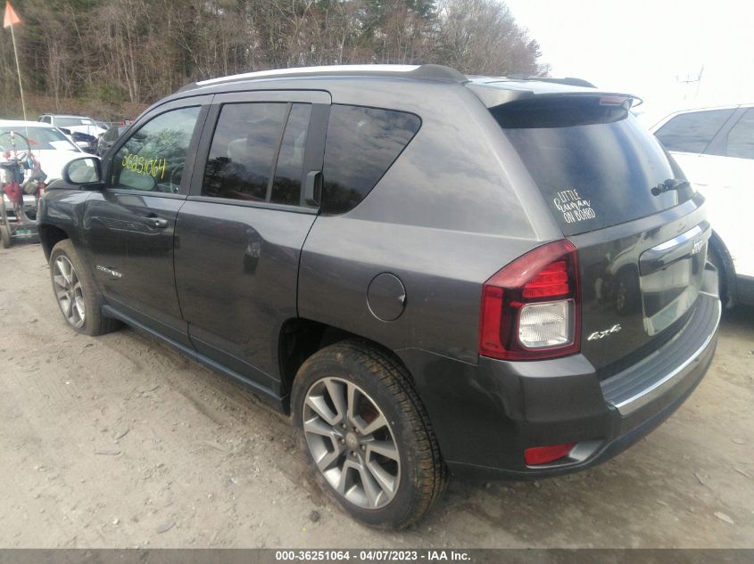 2016 JEEP COMPASS HIGH ALTITUDE EDITION - 1C4NJDEB2GD596509