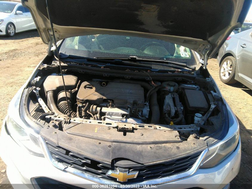 2016 CHEVROLET CRUZE LT - 1G1BE5SM6G7250215