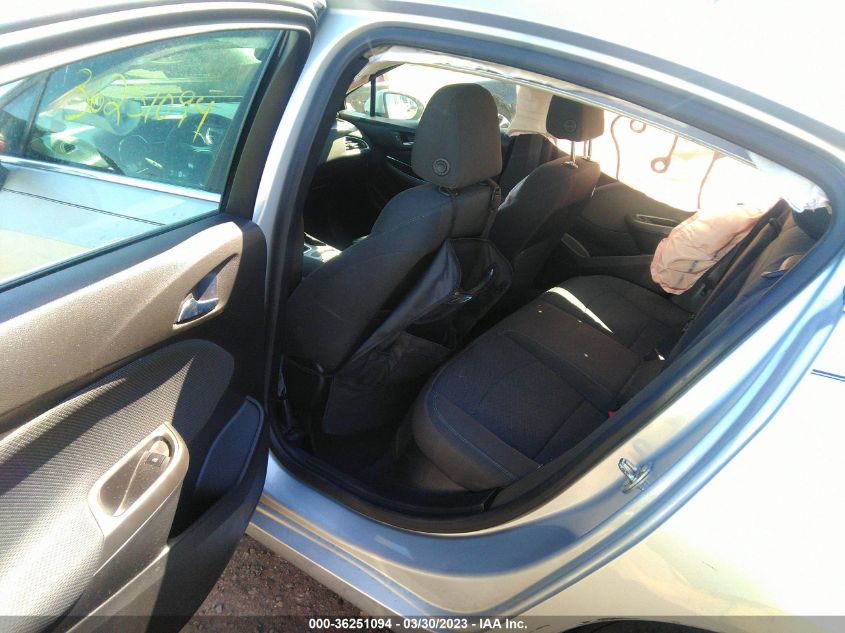 2016 CHEVROLET CRUZE LT - 1G1BE5SM6G7250215