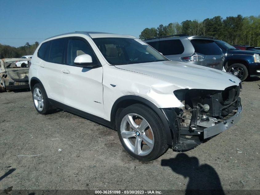 2017 BMW X3 XDRIVE28I - 5UXWX9C53H0T14723