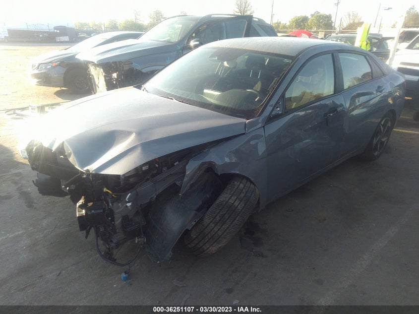 VIN KMHLS4AG0PU431379 2023 HYUNDAI ELANTRA SEL