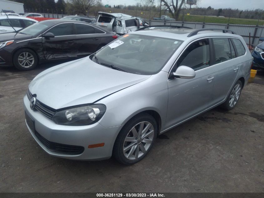 2013 VOLKSWAGEN JETTA SPORTWAGEN TDI W/SUNROOF & NAV - 3VWPL7AJ3DM667747