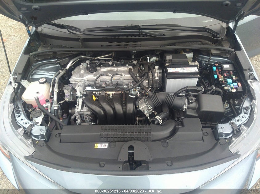VIN JTDEPMAE1MJ129898 2021 TOYOTA COROLLA LE