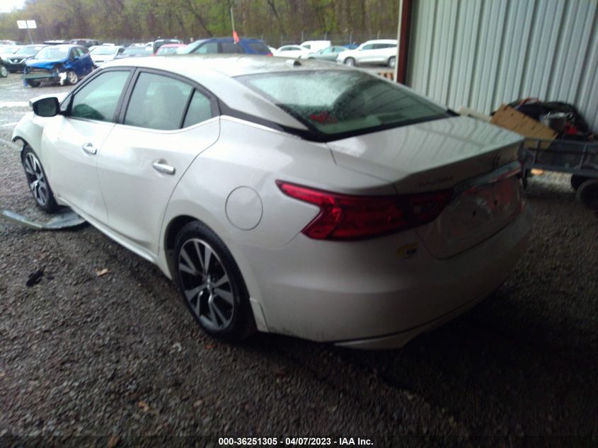 2017 NISSAN MAXIMA S - 1N4AA6AP1HC423265