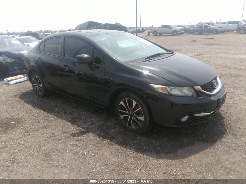 2013 HONDA CIVIC SDN EX-L - 19XFB2F95DE048550
