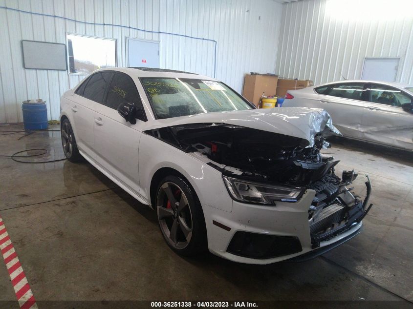 2019 AUDI S4 PREMIUM PLUS - WAUB4AF42KA107235