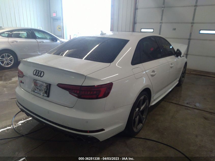 2019 AUDI S4 PREMIUM PLUS - WAUB4AF42KA107235