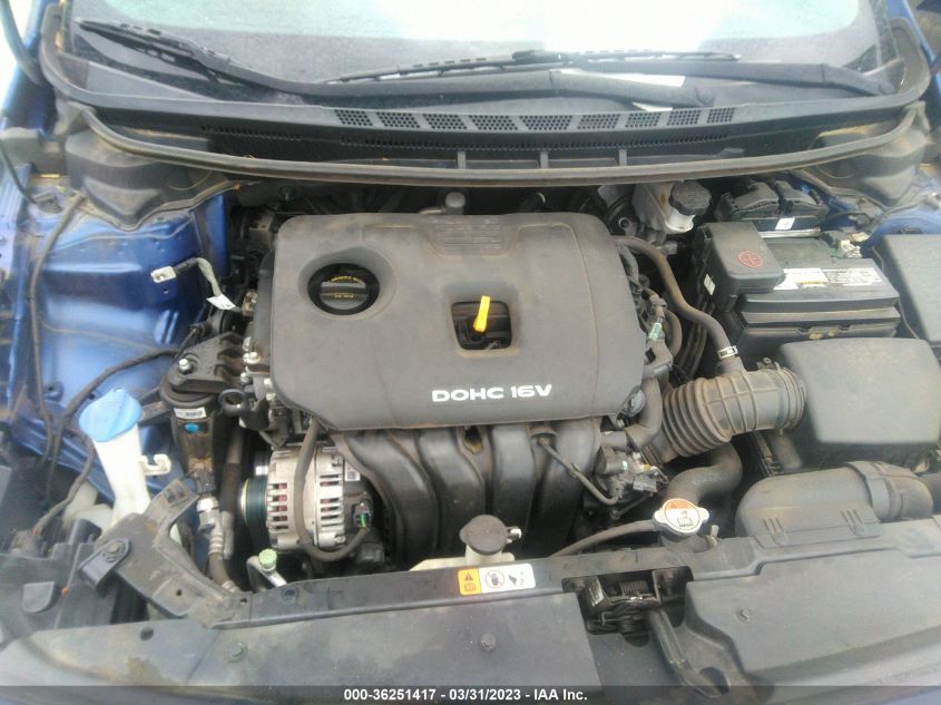 2017 KIA FORTE LX - 3KPFL4A72HE007782