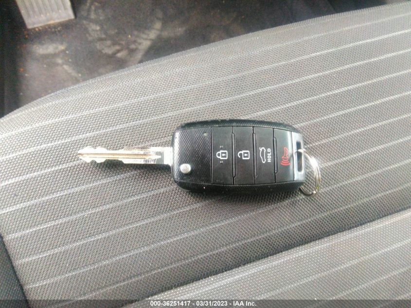 2017 KIA FORTE LX - 3KPFL4A72HE007782
