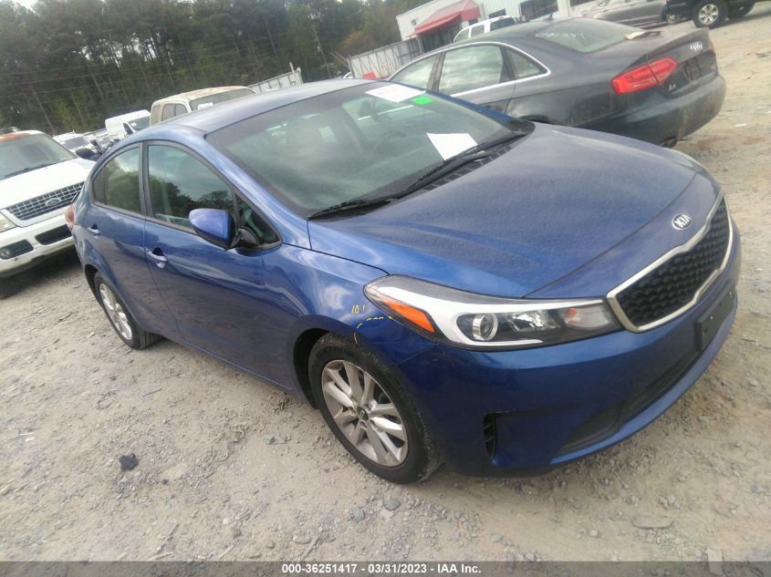 2017 KIA FORTE LX - 3KPFL4A72HE007782