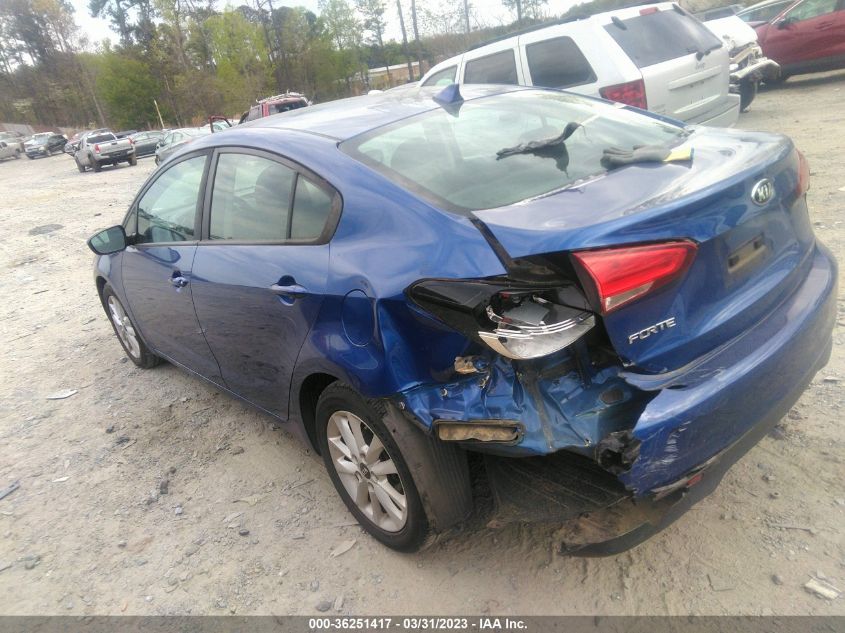 2017 KIA FORTE LX - 3KPFL4A72HE007782