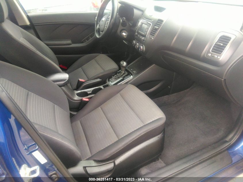 2017 KIA FORTE LX - 3KPFL4A72HE007782
