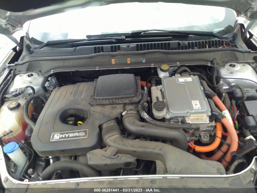 2018 FORD FUSION HYBRID TITANIUM/PLATINUM - 3FA6P0RU5JR269811