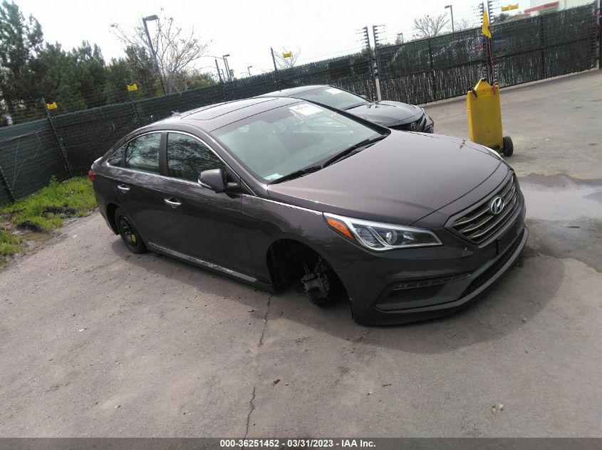 2017 HYUNDAI SONATA SPORT - 5NPE34AF8HH489334