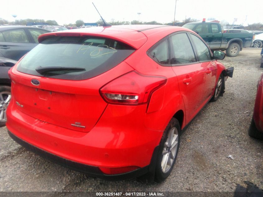 2015 FORD FOCUS SE - 1FADP3K22FL343774