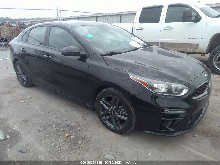 2021 KIA FORTE GT-LINE - 3KPF34AD3ME276454