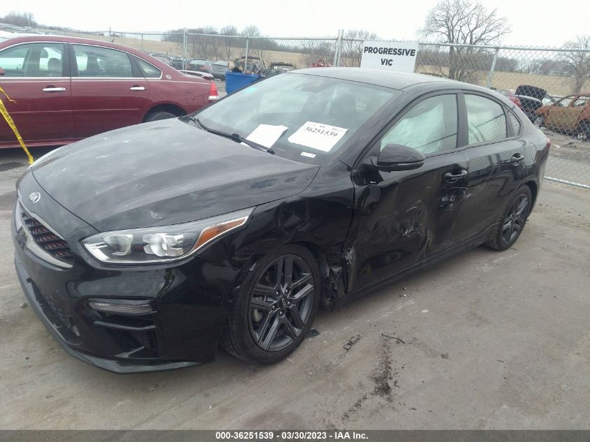 2021 KIA FORTE GT-LINE - 3KPF34AD3ME276454