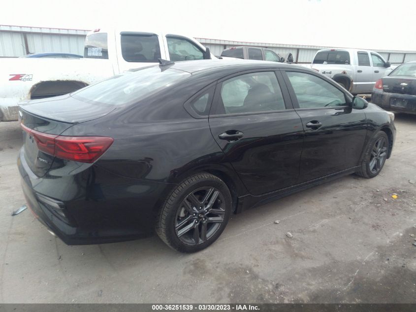 2021 KIA FORTE GT-LINE - 3KPF34AD3ME276454
