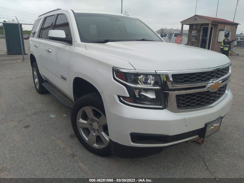 2017 CHEVROLET TAHOE LT - 1GNSCBKC3HR284578