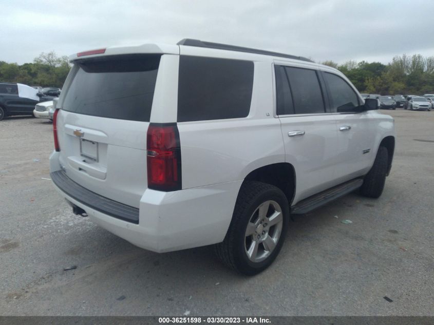 2017 CHEVROLET TAHOE LT - 1GNSCBKC3HR284578