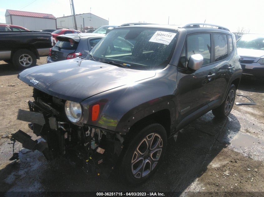 VIN ZACCJBDB5HPF10271 2017 JEEP RENEGADE LIMITED