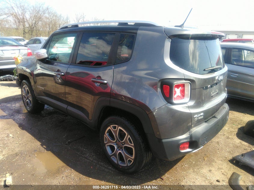 VIN ZACCJBDB5HPF10271 2017 JEEP RENEGADE LIMITED