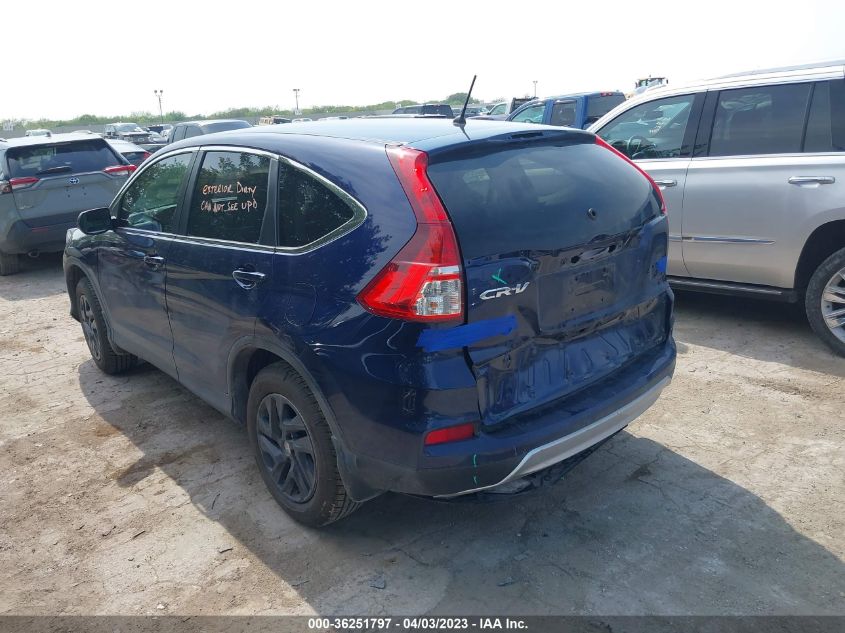 2015 HONDA CR-V EX - 3CZRM3H5XFG703990