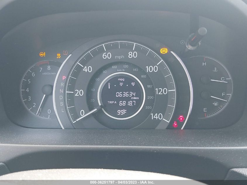 2015 HONDA CR-V EX - 3CZRM3H5XFG703990