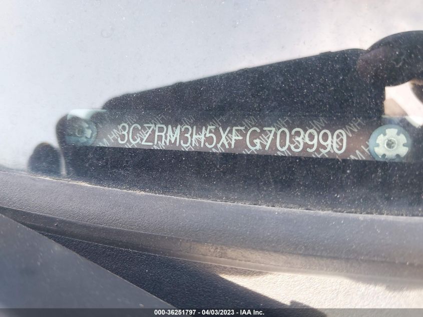 2015 HONDA CR-V EX - 3CZRM3H5XFG703990