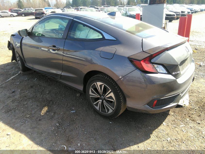 2017 HONDA CIVIC COUPE EX-T - 2HGFC3B30HH351106