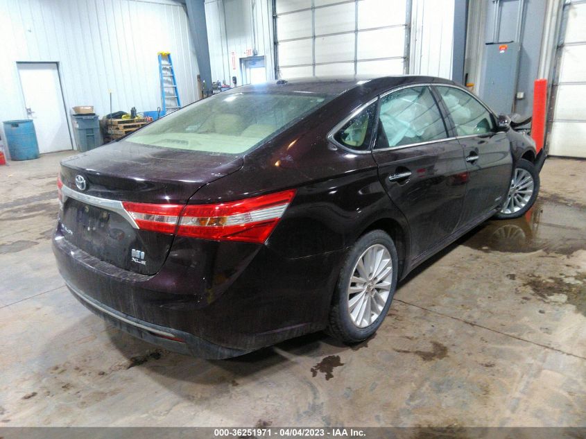 2013 TOYOTA AVALON HYBRID XLE PREMIUM 4T1BD1EB8DU010508