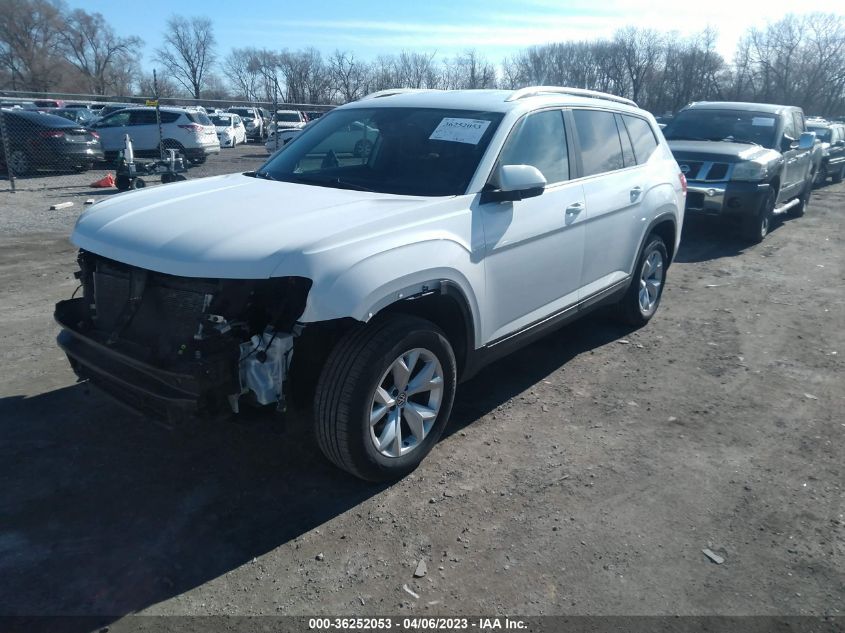 2018 VOLKSWAGEN ATLAS 3.6L V6 SE - 1V2KR2CA4JC541467