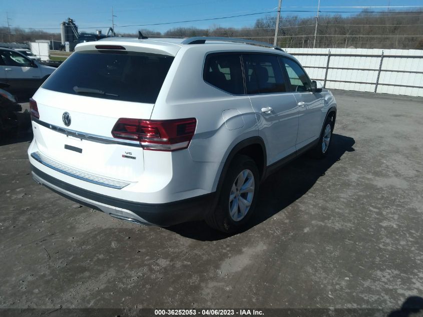 2018 VOLKSWAGEN ATLAS 3.6L V6 SE - 1V2KR2CA4JC541467