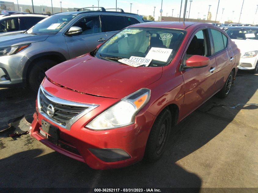 2017 NISSAN VERSA SEDAN SV - 3N1CN7AP3HL803888