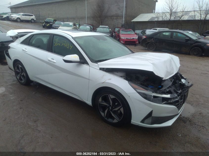 2022 HYUNDAI ELANTRA SEL - 5NPLN4AG7NH058859