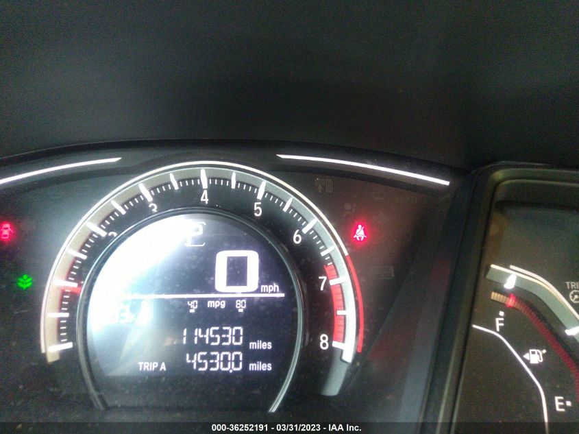 2017 HONDA CIVIC SEDAN LX 19XFC2F56HE005738