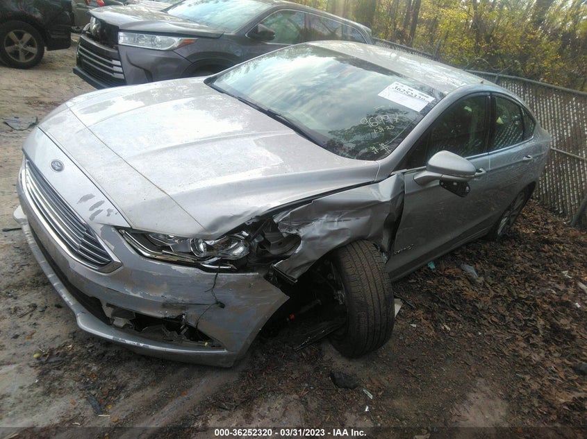 VIN 3FA6P0LU0HR296997 2017 FORD FUSION HYBRID SE