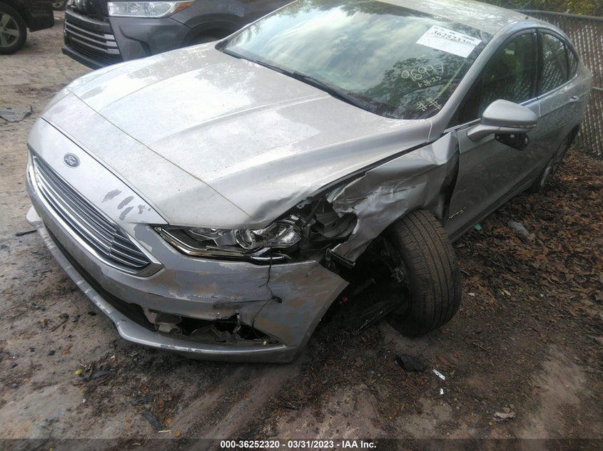 VIN 3FA6P0LU0HR296997 2017 FORD FUSION HYBRID SE