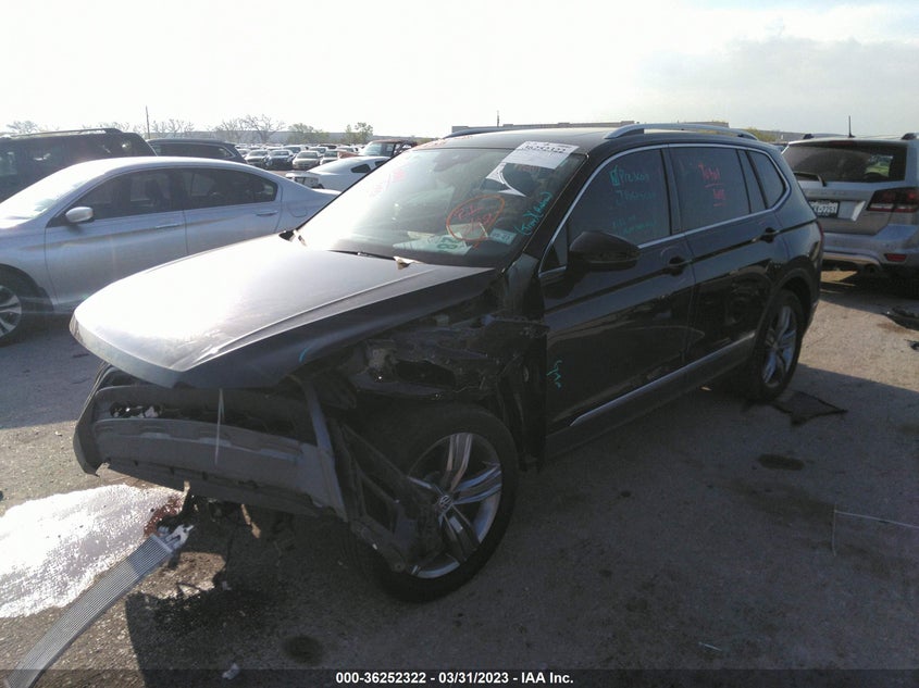 VIN 3VV3B7AX8MM032940 2021 VOLKSWAGEN TIGUAN SE/SE R-LINE BLACK/SEL