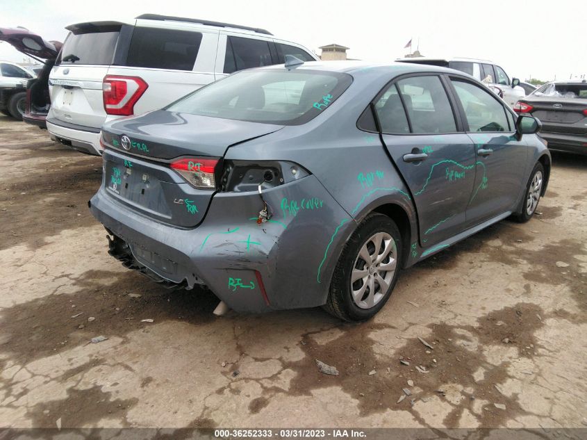 2022 TOYOTA COROLLA LE - 5YFEPMAE5NP380260
