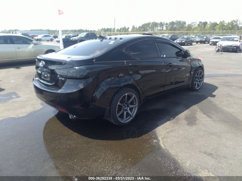 2013 HYUNDAI ELANTRA GLS - 5NPDH4AE2DH422601