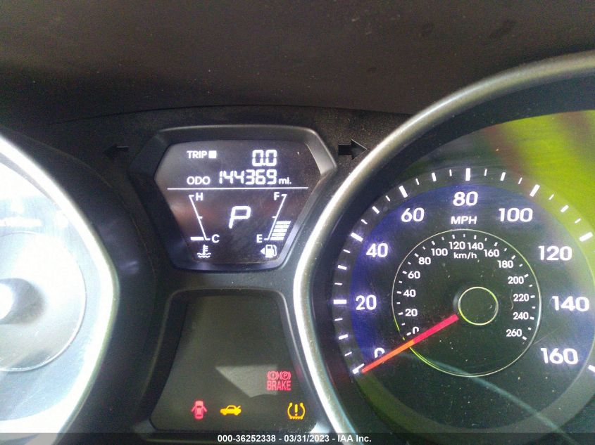 2013 HYUNDAI ELANTRA GLS - 5NPDH4AE2DH422601