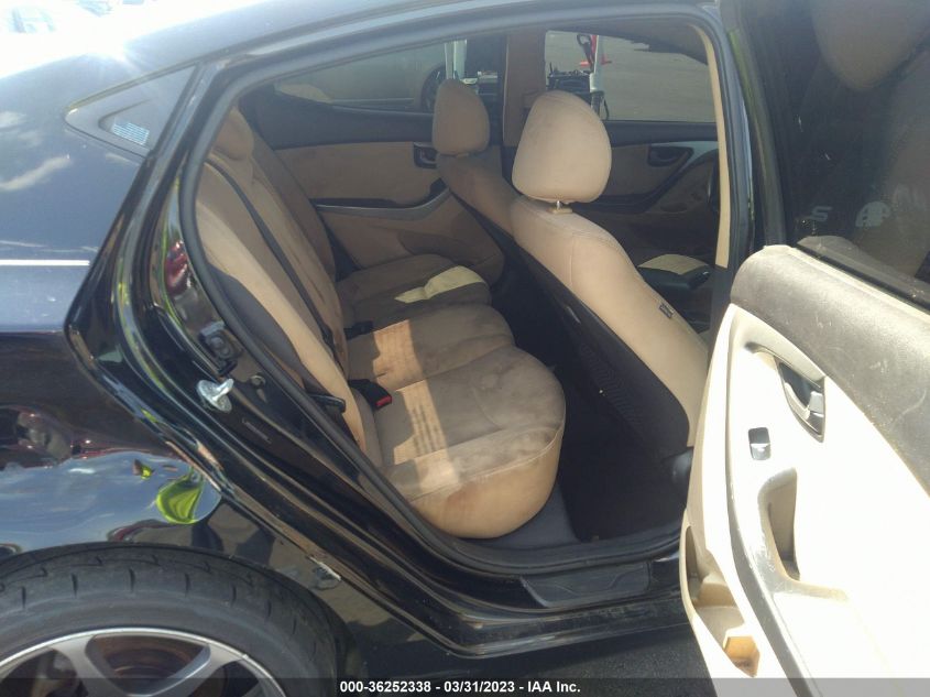 2013 HYUNDAI ELANTRA GLS - 5NPDH4AE2DH422601