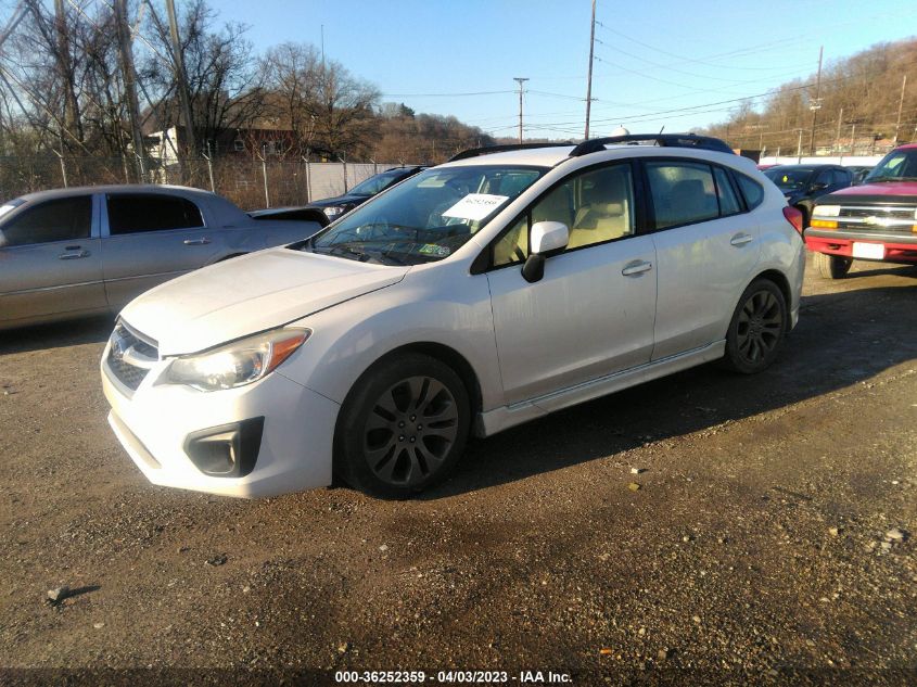 2013 SUBARU IMPREZA WAGON 2.0I SPORT PREMIUM - JF1GPAL62D2879484