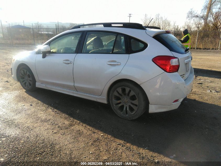 2013 SUBARU IMPREZA WAGON 2.0I SPORT PREMIUM - JF1GPAL62D2879484