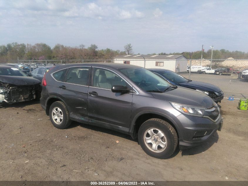 2016 HONDA CR-V LX - 2HKRM4H31GH600153