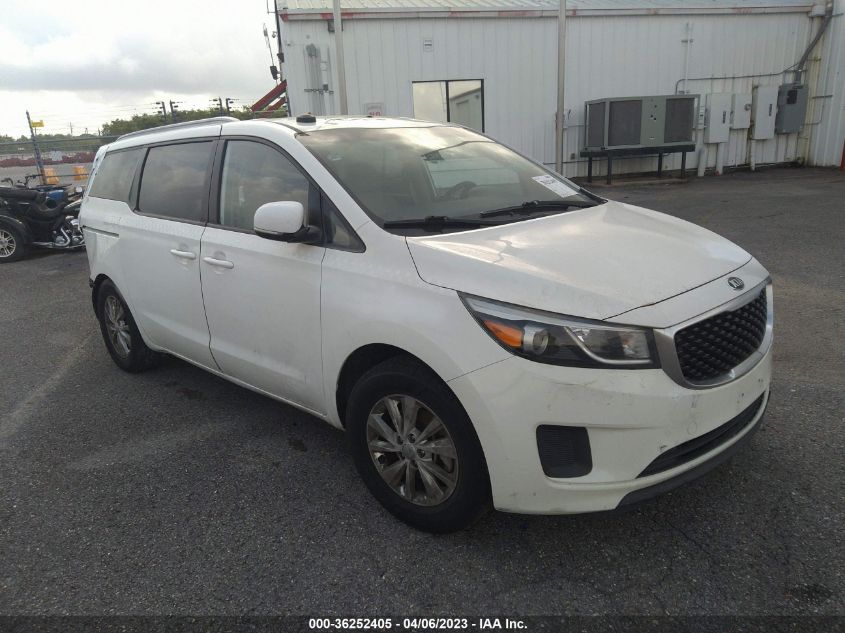 2015 KIA SEDONA LX - KNDMB5C10F6056801
